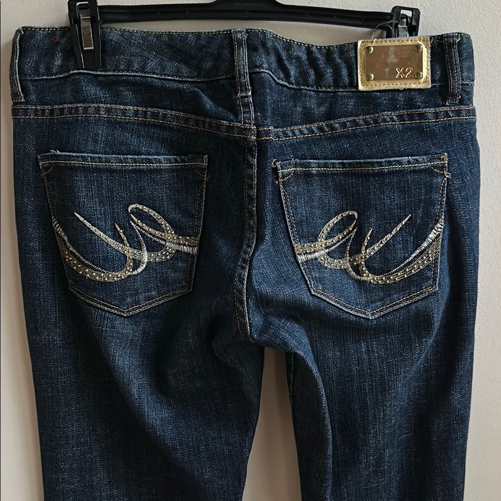 Express Dark Wash Boot Cut Jeans size 6